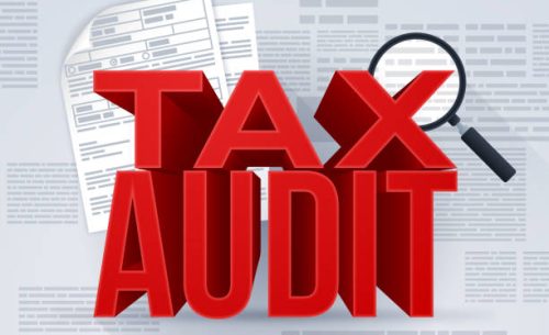 tax audit concept illustration.